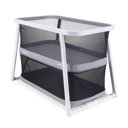 Pamo Babe Travel Foldable Portable Bassinet Baby Infant Comfortable Play  Yard Crib Cot With Soft Mattress, Breathable Mesh Walls, And Carry Bag,  Gray : Target