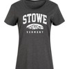 Women's - Instant Message - Stowe Vermont Graphic T-shirt Dress - 2 of 4