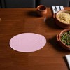 Unique Bargains Trivet Round Rope Woven Mat Cotton Non-woven Fabric 7.87"x7.87"x0.31" - 2 of 3