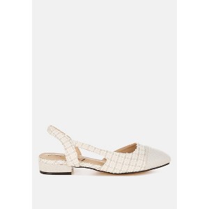 Karita Tweed Slingback Sandals - 1 of 4