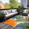 World Rug Gallery Tropical Floral Indoor/Outdoor Area Rug - 2 of 4