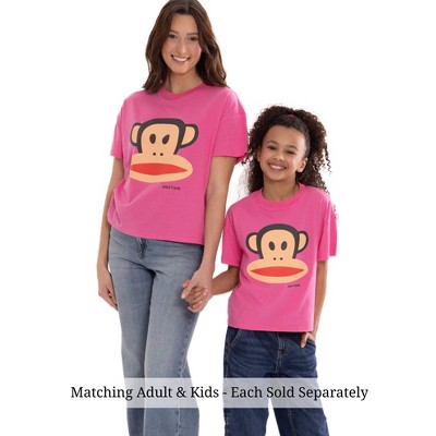 Paul Frank Big Girls Oversized Drop Shoulder T-Shirt Pink 10-12 — фото 4