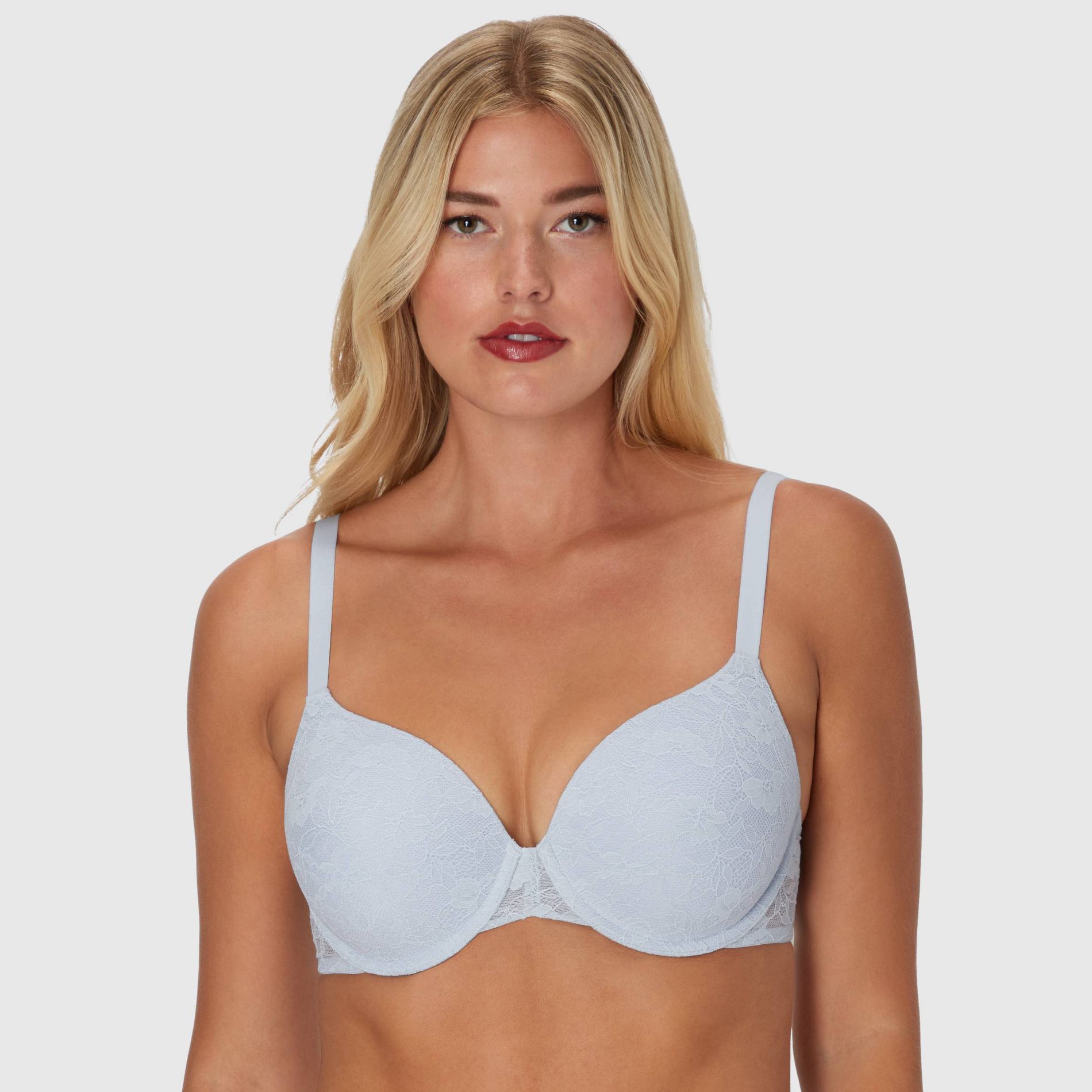 Maidenform Women's Perfect Fit Custom Lift Underwire Bra MBT846 - Salty Pepper Gray 38B