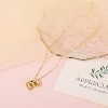Personalized Balloon Letter Necklace 14K Gold Plated Alphabet Jewelry - 3 of 4