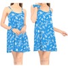 HAPPY BAY Women's Vacay Holiday Summer Beachwear Sleeveless Casual Honeymoon Lounge Beach Dress Slip Chemise - 3 of 4