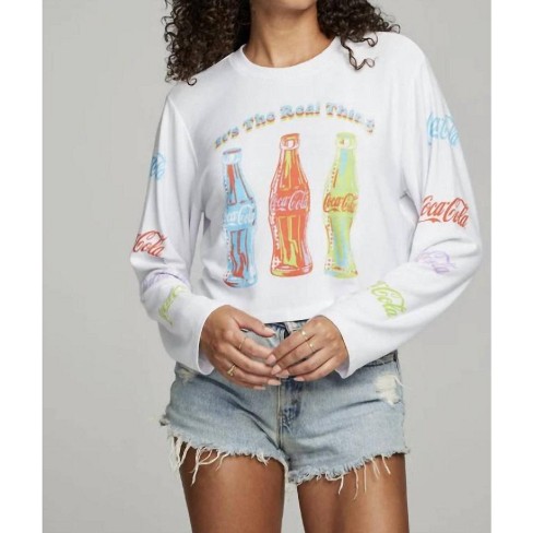 Women's Coca Cola Neon Pop Art Top Coca Cola Neon Pop Art Top - Chaser ...