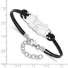 Black Bow Jewelry Sterling Silver Philadelphia Flyers NHL charm Bracelet 7 Inch - 2 of 3