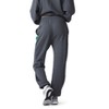 Future Planet Womens Saturn Premium Fleece Lined Soft Cotton Sweatpants Loose Fit Charcoal - 3 of 4