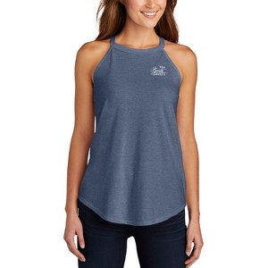 Women's - Disney Princess - Princess Belle Graphic High Neck Tank - 1 of 3