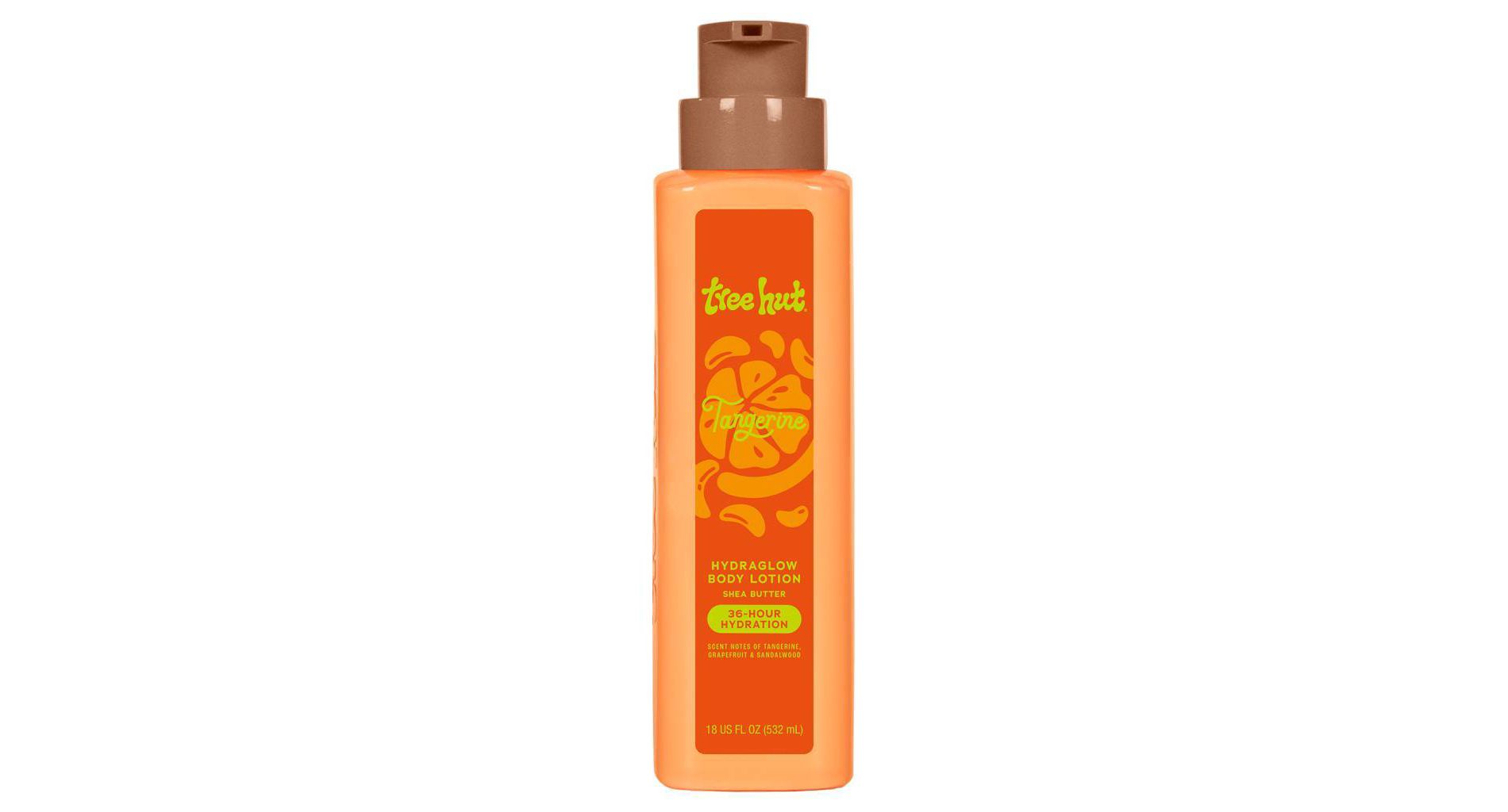 Tree Hut Hydraglow Body Lotion - Tangerine - 18 fl oz