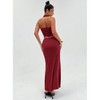 Mocamel Women's Extra Long Ruched Skirt Summer Set - 2 of 4
