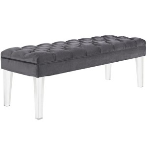 Modway Valet Velvet Bench - 1 of 4
