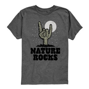 Boys' - Instant Message - Nature Rocks Short Sleeve Graphic T-Shirt - 1 of 4