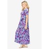 Woman Within Plus Size Petite Short-Sleeve Crinkle Dress - 4 of 4