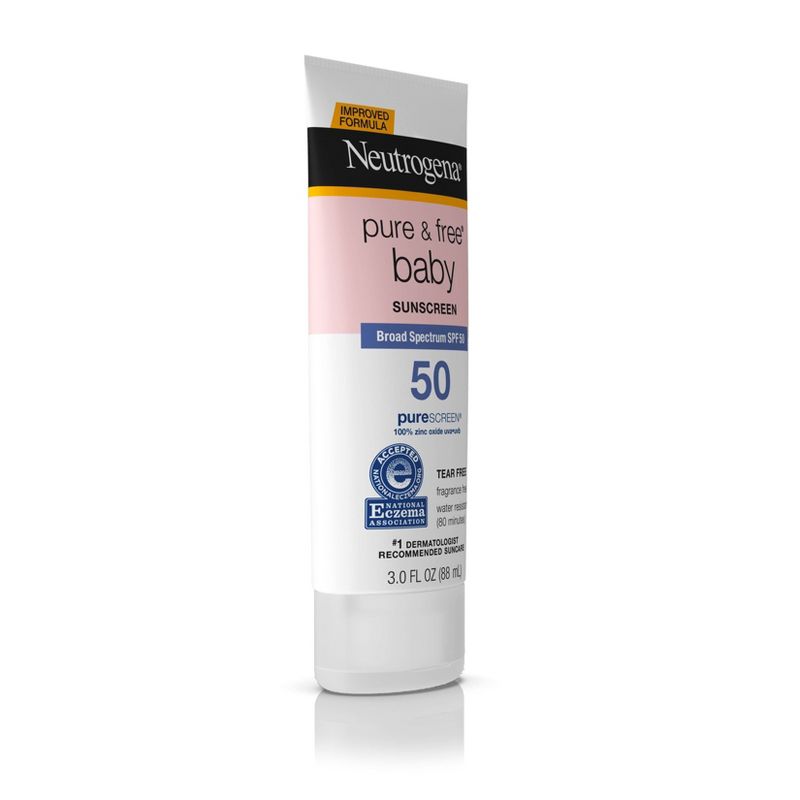 Neutrogena Pure & Free Baby Sunscreen Lotion - SPF 50 - 3 fl oz, 5 of 11