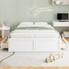 KIGFTSOD Wood Queen Size Platform Bed Frame with 6 Drawers - 3 of 4