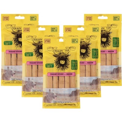 Yellow Yak Yogurt Sticks with Bacon - Case of 5/4.8 oz