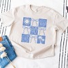 Simply Sage Market Nautical Checkered Coquette Heavyweight Tee - 3 of 4