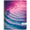 HARDCOVER 2026 Planner, 8.5"x11": 14 Months (Nov 2025-Dec 2026), Daily/Weekly/Monthly,  Bookmark, Pocket Folder w Sticky Notes (Summer Bliss) - 3 of 4