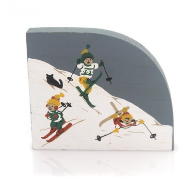 Cats Meow Village 2.25 In Ski Party Accessory Retired Christmas Village Accessories