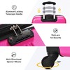 Lyngins 3-Piece Hardside Luggage Set – 20" Carry on Luggage,24" & 28" Expandable Spinner Suitcases with TSA Lock, ABS Lightweight Build, 360° Wheels - 3 of 4