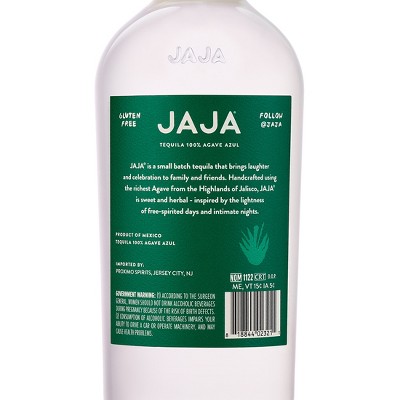 JAJA Blanco Tequila - 750ml Bottle