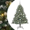 Artificial Christmas Tree with Stand Green 126 x 126 x 180 cm - 2 of 4