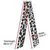 Allegra K Women's Long Neckscarf Fashion Leopard Print Skinny Scarf 88x5cm/35x2" 1 Pc - 3 of 4