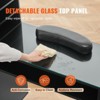 VEVOR Manicure Table, Glass Top Nail Desk, Makeup Dressing Nail Station with Storage Cabinets, Acetone-Resistant Nail Tech Table - 4 of 4