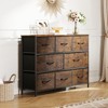 8 Drawer Dresser for Bedroom, Fabric Storage Unit, Large Drawer Chest for Entryway & Living Room - 2 of 4