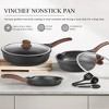 Aoibox 12-Piece Nonstick Cookware Set with Stay-Cool Handles, Frying Pans, Saute Pan with Lid, Silicone Utensils & Pot Protectors, PFAS & PFOA Free - 2 of 4