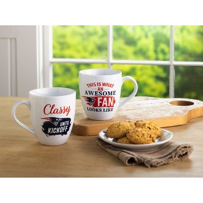 New England Patriots, Ceramic Cup O'Java 17oz Gift Set