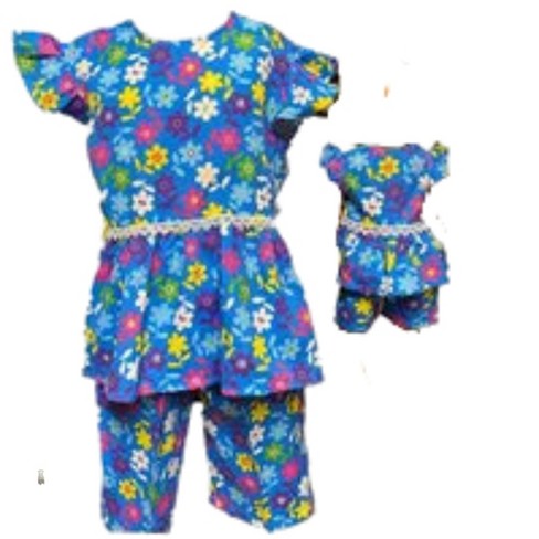 Doll Clothes Superstore Matching Girl And Doll Pajamas Size 8 : Target