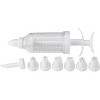 Chef Craft Dessert / Cake Icing Syringe with 8 Decorating Nozzle Tips - 2 of 3