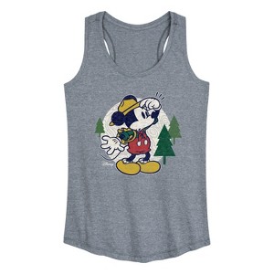 Women's - Disney - Mickey & Friends Graphic Racerback Tank - 1 of 4
