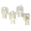 Slickblue Soapstone Angel Holding Heart / Star / Dog – 5-Inch Hand-Carved Sculpture, Gift of Comfort and Hope - 4 of 4