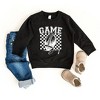 The Juniper Shop Retro Football Game Day Toddler Graphic Sweatshirt - 2 of 2