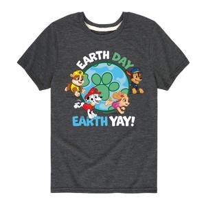 Boys' - Paw Patrol - Earth Day Yay Short Sleeve Graphic T-Shirt - 1 of 4