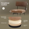 Bekrvio 29'' Counter Height Swivel Bar Stools, Upholstered Faux Leather - 4 of 4