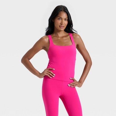 Women's Everyday Soft Square Neck Support Tank Top - All In Motion™
