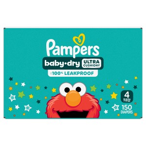 Pampers Baby Dry Diapers - (Select Size and Count) - 1 of 4
