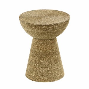 Wren Grass Side Table Brown 16"W x 16"D x 20"H - 1 of 4
