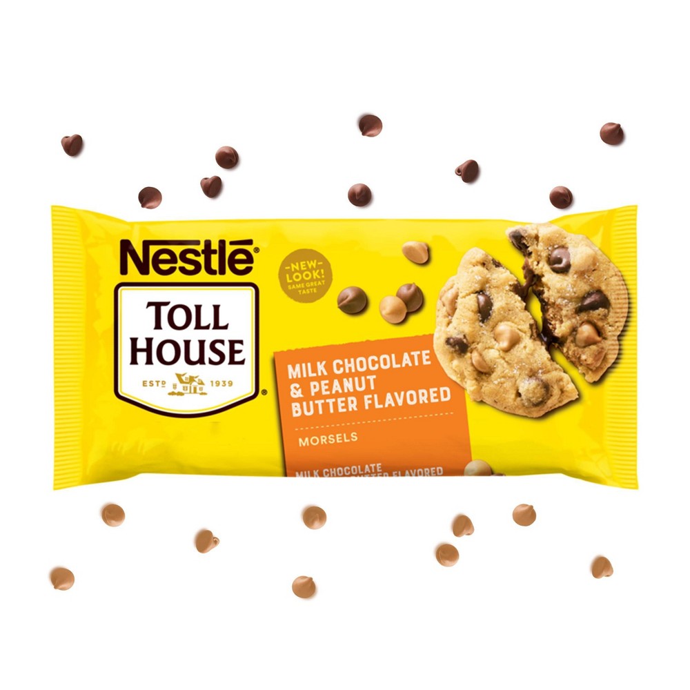 UPC 028000210403 product image for Nestle Toll House Gluten Free Milk Chocolate & Peanut Butter Flavored Baking Mor | upcitemdb.com