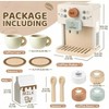 Wooden Coffee Maker, Pretend Play Coffee Set,Kitchen Accessories, Birthday Gift - 2 of 4