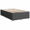 vidaXL Full Dark Gray upholstered Bed Frame - Modern Bedroom Essentials - Sturdy Design - Mattress Base - 2 of 4