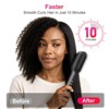 SUGIFT Hair Straightening Comb-Ionic Hair Brush Straightener for Women with 5 Temp Settings - 2 of 4