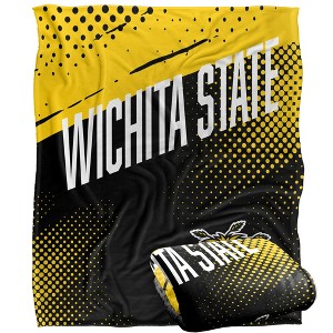 Wichita State University Fan Zone Silky Touch Super Soft Throw Blanket 50x60 - 1 of 4