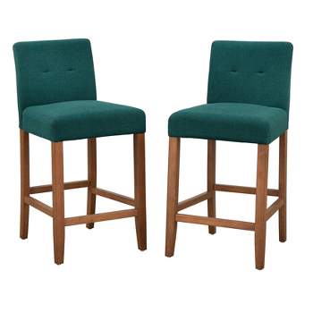 24" Set of 2 Crawford Counter Height Barstools - Buylateral