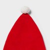 Crinkle Santa Hat Bag Cat Plush Toy - Wondershop™ - 3 of 3