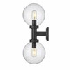 Z-Lite Laurent 2 - Light Wall Light in  Black - 3 of 4
